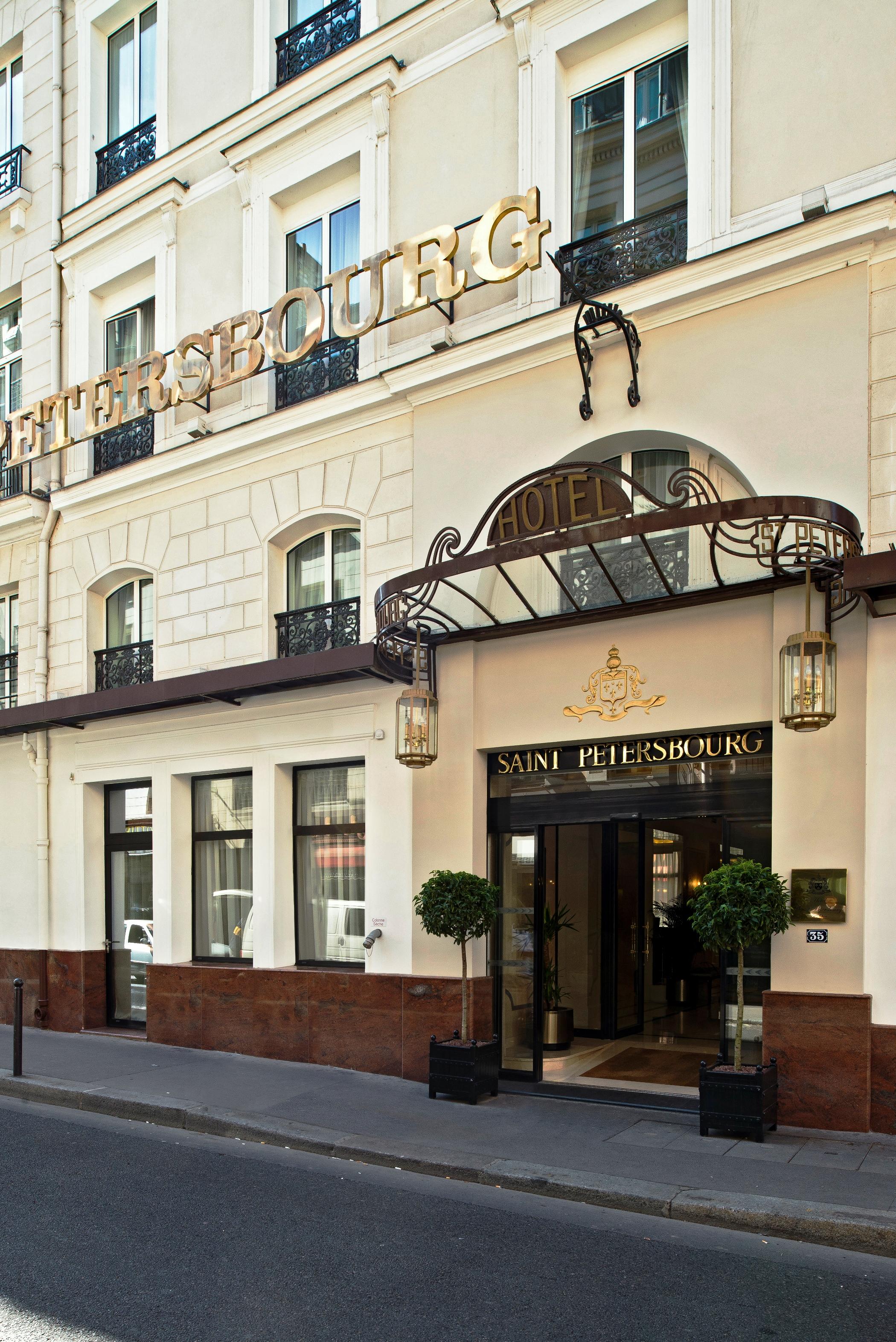 Hotel Saint-Petersbourg Opera & Spa Paris Bagian luar foto